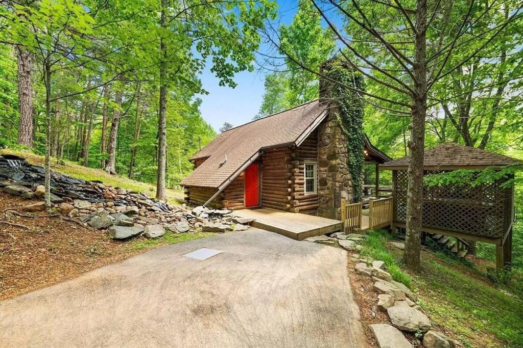Very Private, Real Log Cabin With Hot Tub! Сев'єрвілл Екстер'єр фото