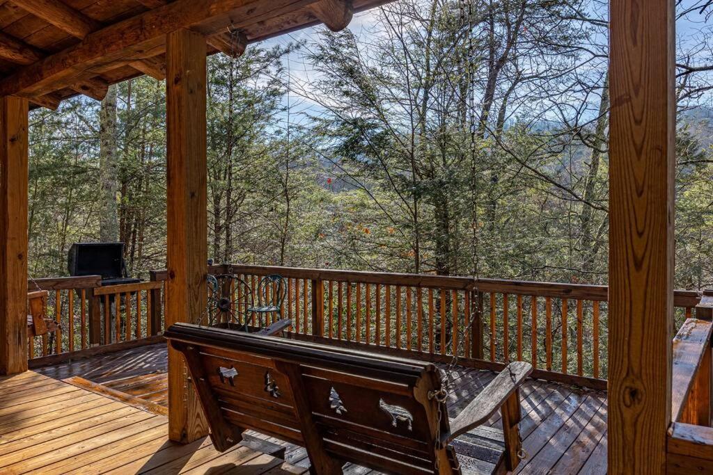 Very Private, Real Log Cabin With Hot Tub! Сев'єрвілл Екстер'єр фото