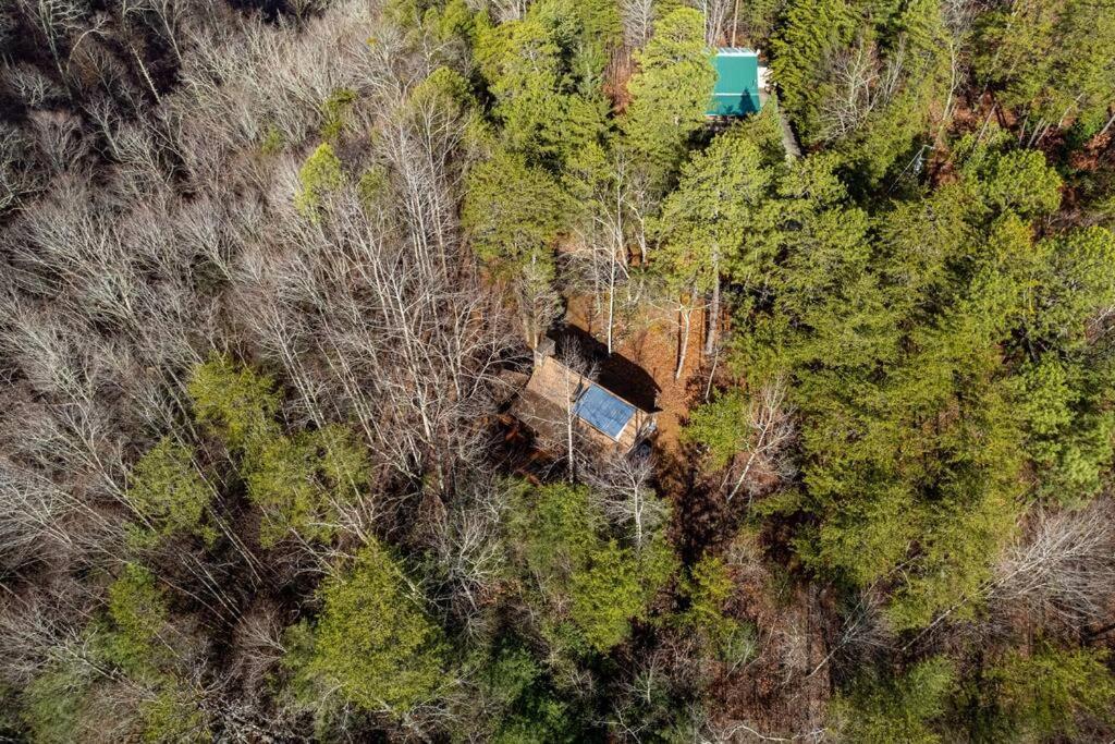 Very Private, Real Log Cabin With Hot Tub! Сев'єрвілл Екстер'єр фото
