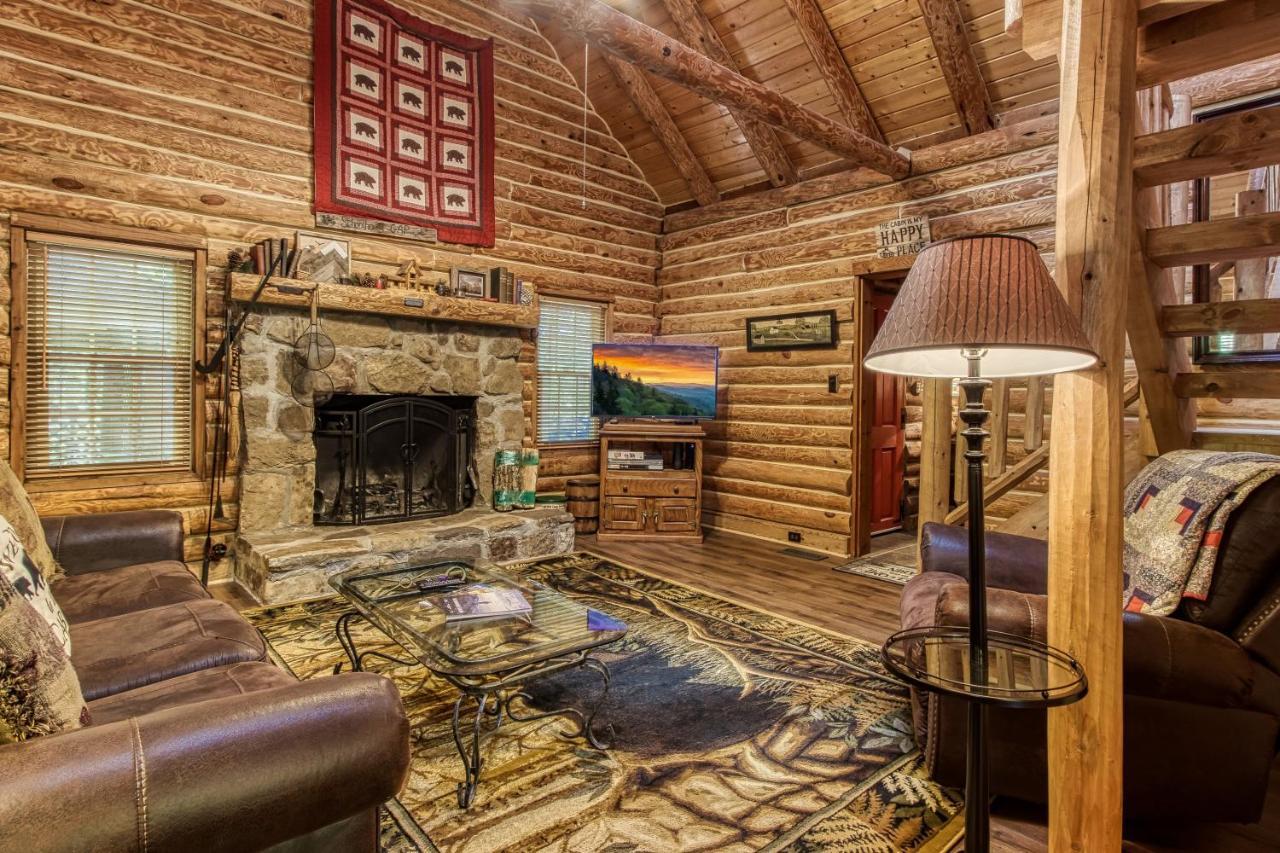 Very Private, Real Log Cabin With Hot Tub! Сев'єрвілл Екстер'єр фото